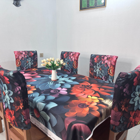 3D printed chair cover and dining table cover-203