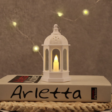 Festival lantern hanging lamp ( White )