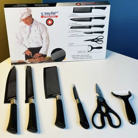 Zepter 6pcs knife set